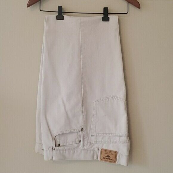 Dockers Men's Light Tan Twill Regular Fit Straight Leg Jeans Pants Size 34 x 34 - Picture 5 of 13